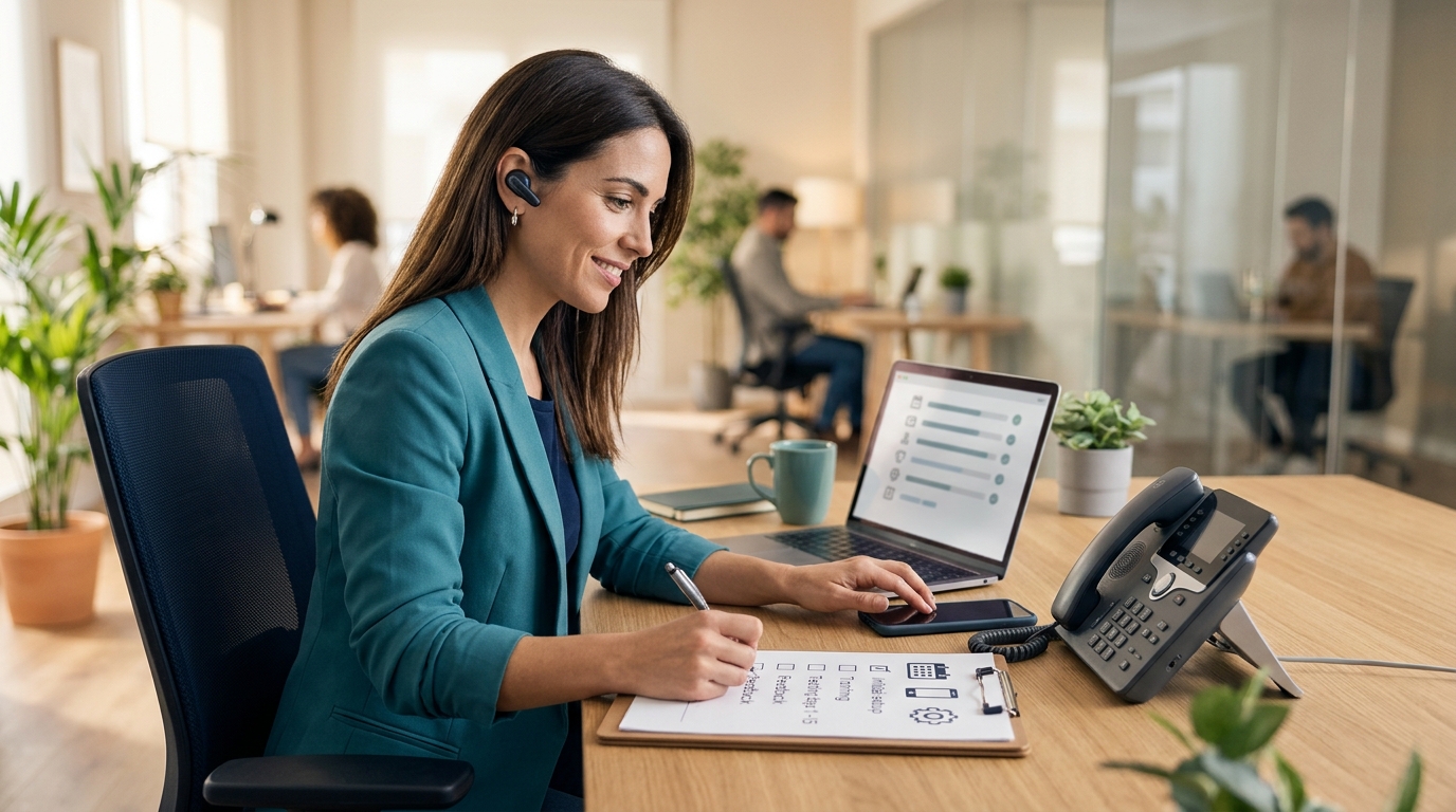 Prueba un asistente telefónico con IA en 15 días: checklist para empresas